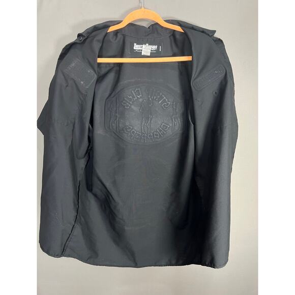 Throttle Threads Men’s Large Strip Club Choppers Shirt Talent Scout Black Street - Picture 8 of 13